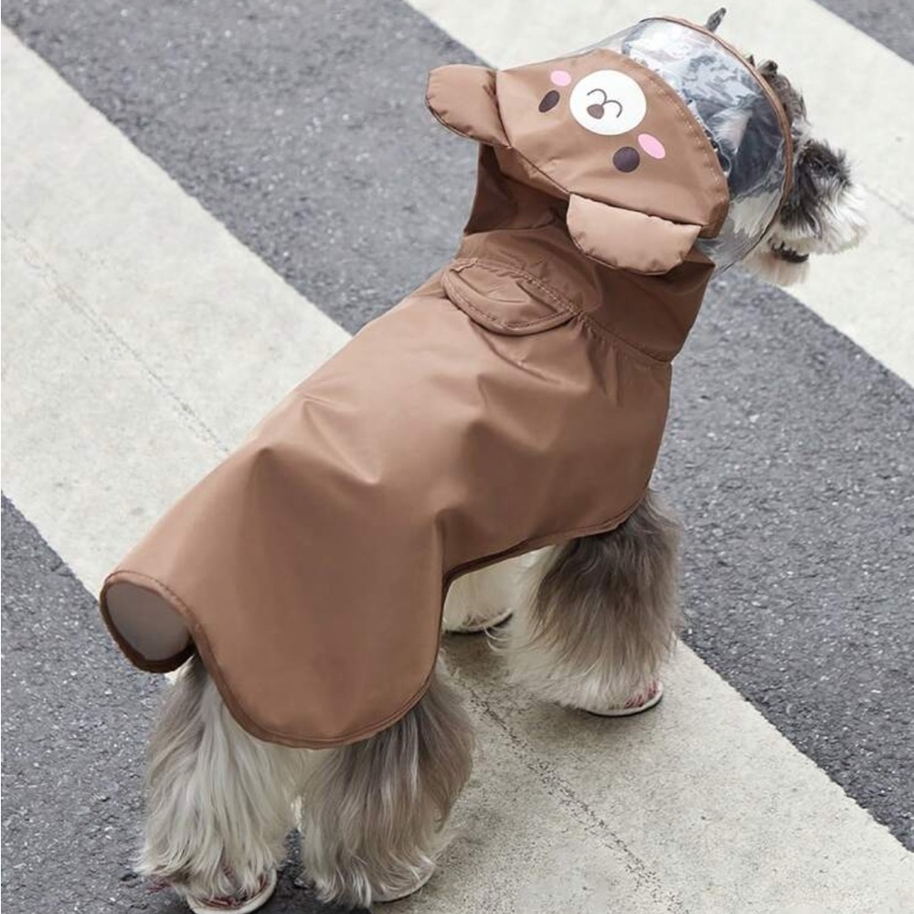 unused Teddy Bear dog raincoat